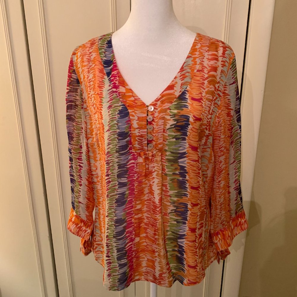 Blouse, Coldwater Creek, Size Medium